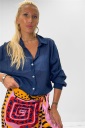 camicia semi trasparente castiglione